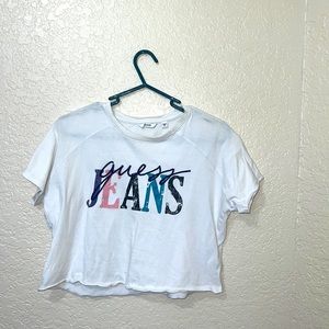 Guess girls crop top